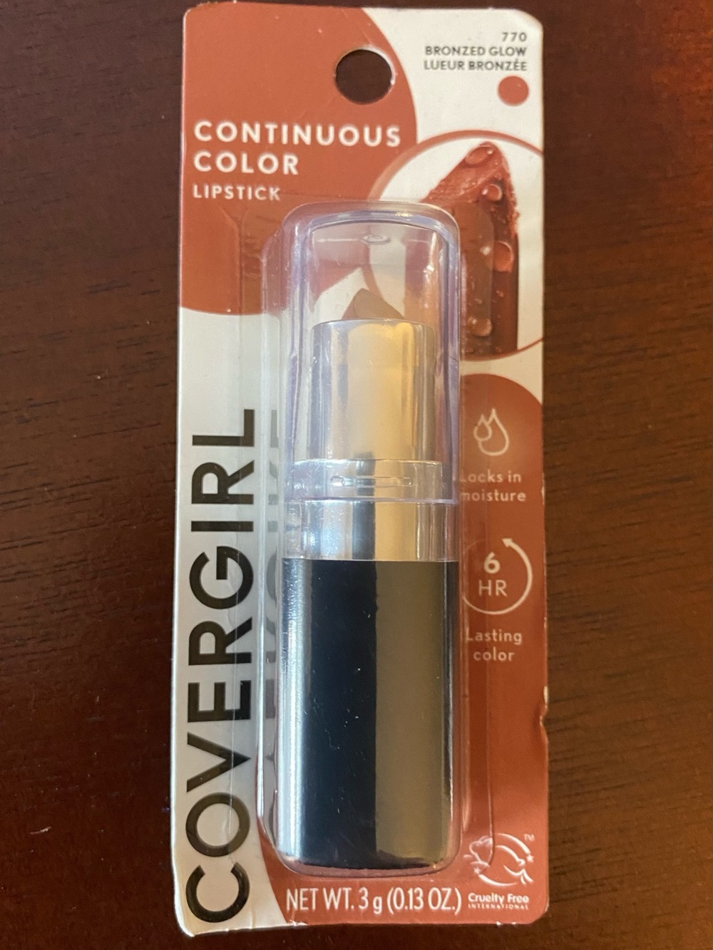 COVERGIRL Lipstick in Bronzed Brown - set of 2 - Picture 3 of 4